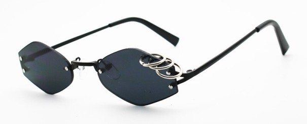 Damensonnenbrille E1880 schwarz