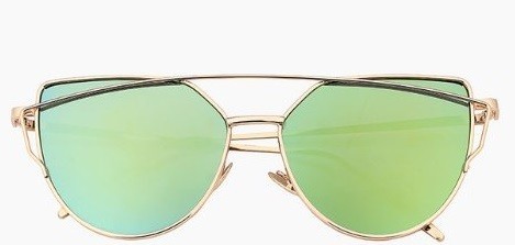 Damensonnenbrille in interessantem Design J537 8