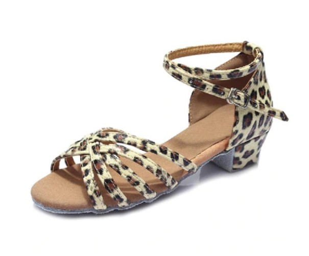 Damentanzschuhe A445 leopard 36
