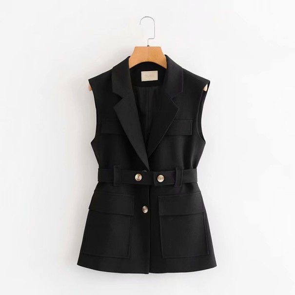 Damenweste P2059 schwarz S
