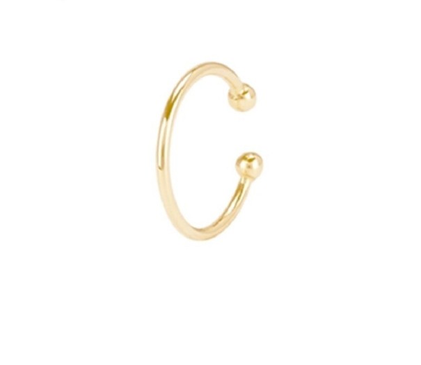 Dameørering guld