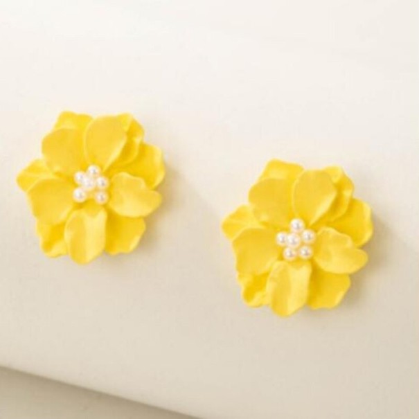 Dameøreringe blomster G1372 4