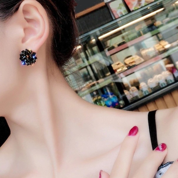 Dameøreringe G1072 sort