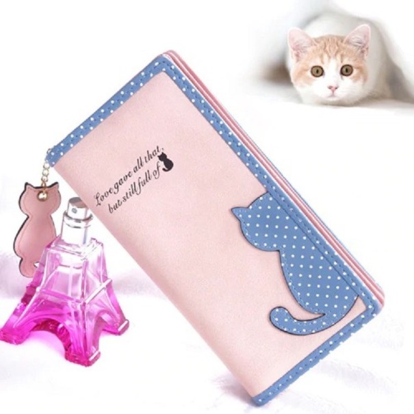 Damepung med kat M211 rosa L