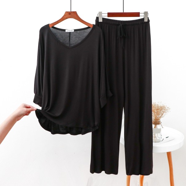 Damepyjamas P2687 sort L