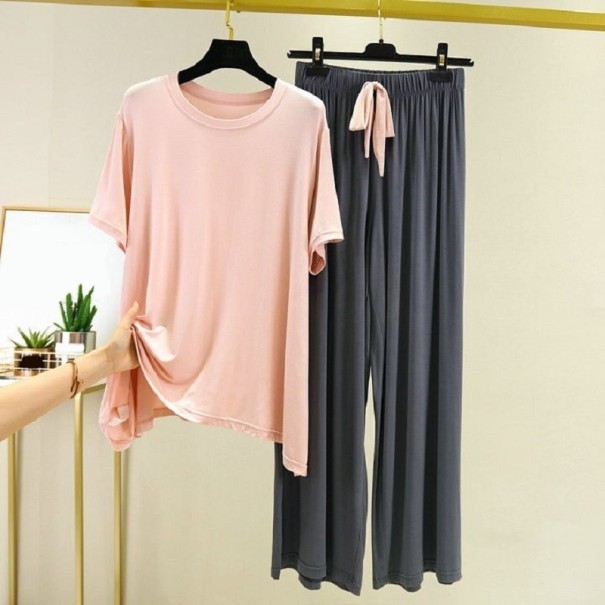 Damepyjamas P2910 rosa M