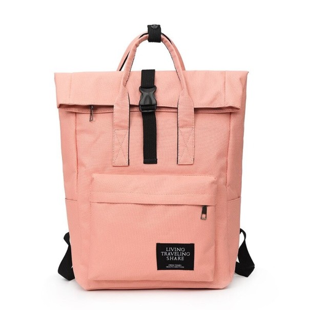Damerygsæk med USB E811 rosa