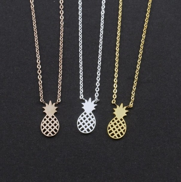 Dames ananas ketting
