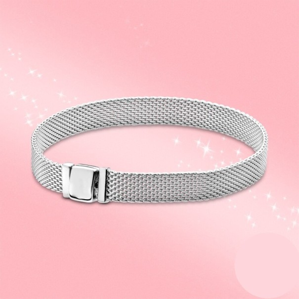 Dames armband met band 16 cm 1