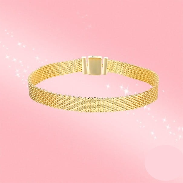 Dames armband met band 20 cm 2
