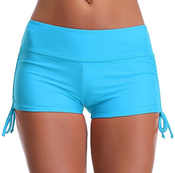 Dames badpak onderstuk P667 lichtblauw L