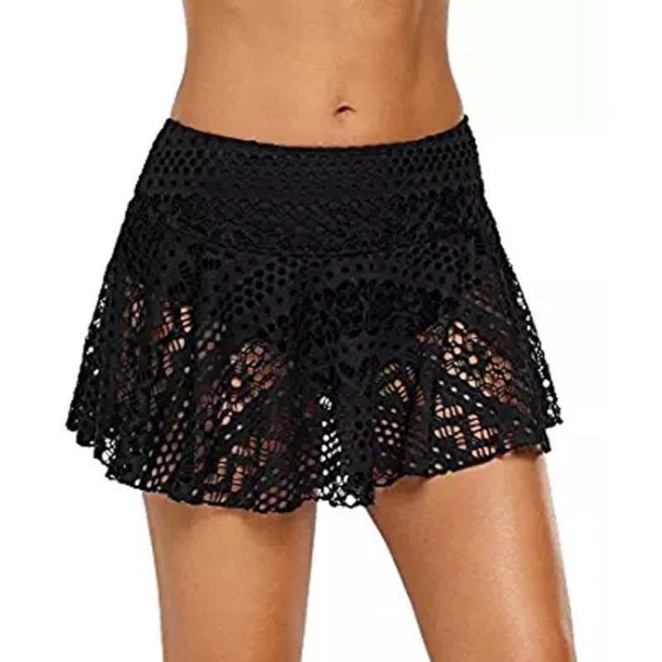 Dames badpak onderstuk P764 zwart S