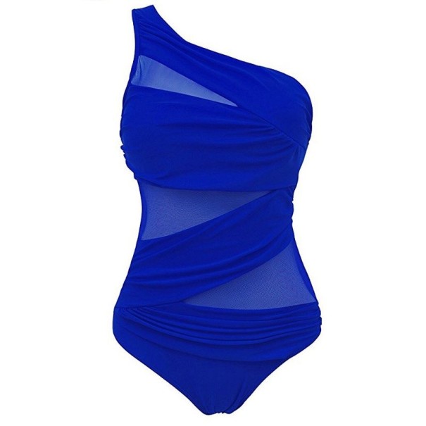 Dames badpak P595 blauw XL