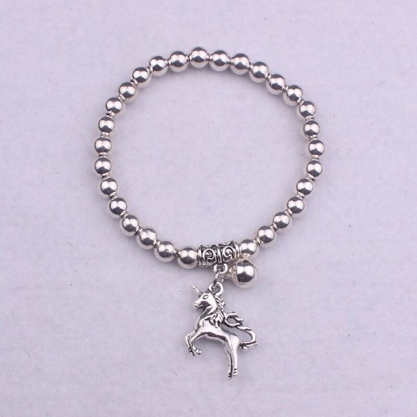 Dames bal armband met hanger H566 12