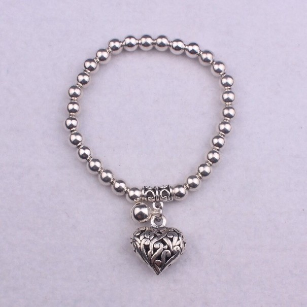 Dames bal armband met hanger H566 3