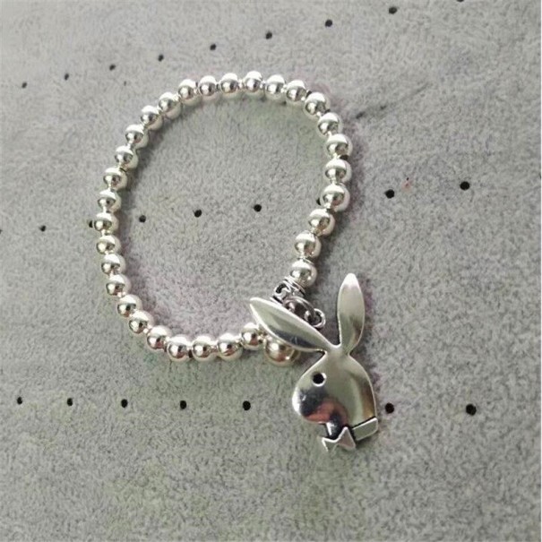 Dames bal armband met hanger H566 5