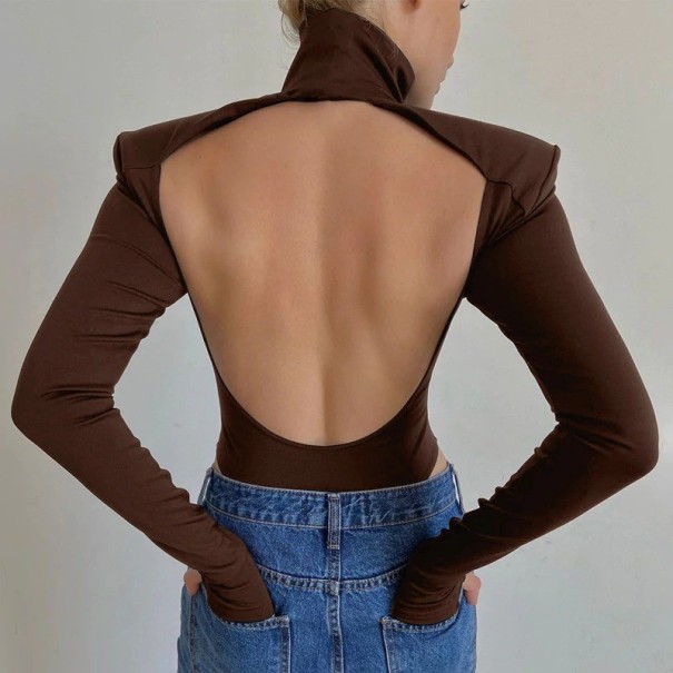 Dames body met open rug B703