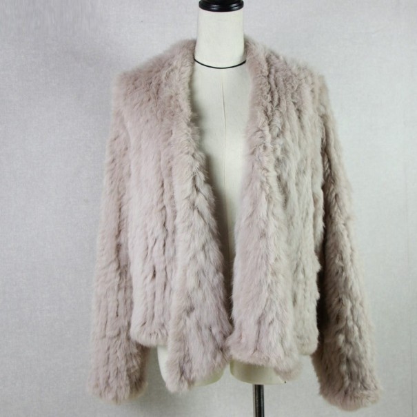 Dames bontjas P1891 beige M