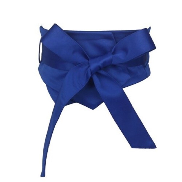 Dames brede riem L248 blauw