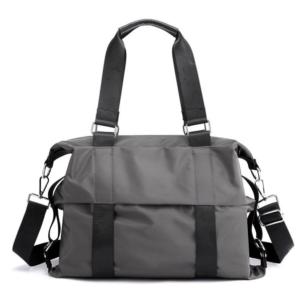 Dames canvas handtas M1357 grijs