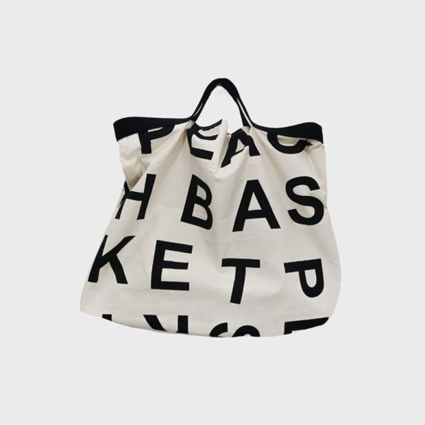 Dames canvas tas M1062 crème