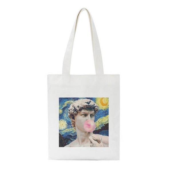 Dames canvas tas M909 1