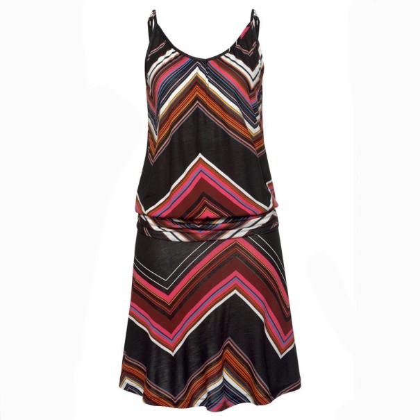 Dames casual jurk met patroon M