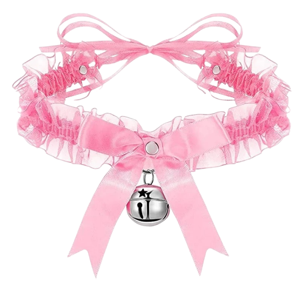 Dames choker met bel Kanten choker Damesaccessoires