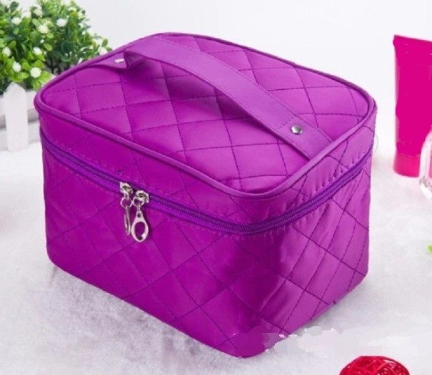 Dames cosmetische tas T606 paars