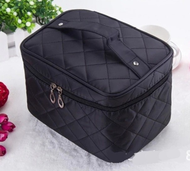 Dames cosmetische tas T606 zwart
