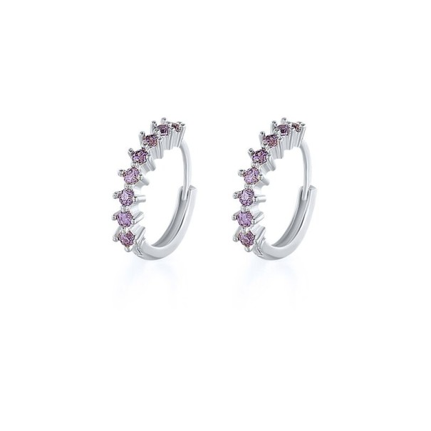 Dames creolen H750 zilver 1