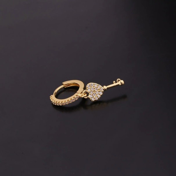 Dames creolen met hanger A2598 9