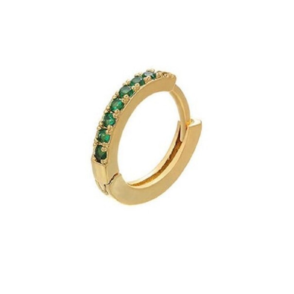 Dames creolen met zirkonen A3164 2