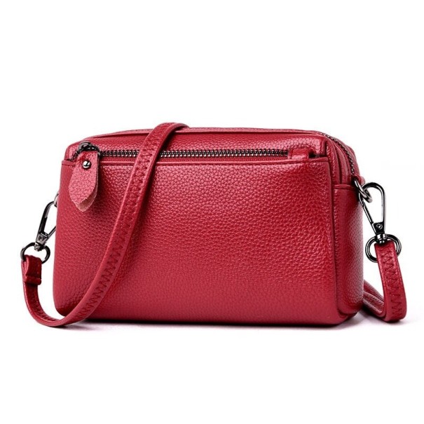 Dames crossbody tas M1404 wijnrood