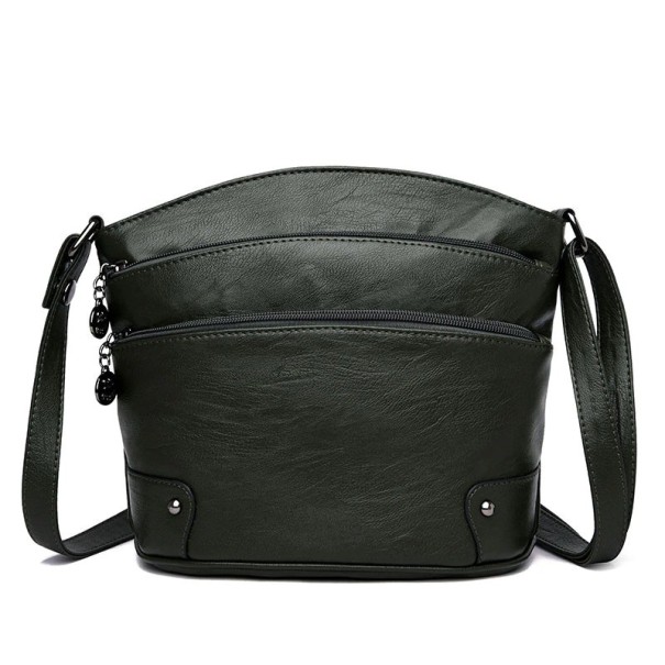 Dames crossbody tas M1755 donkergroen