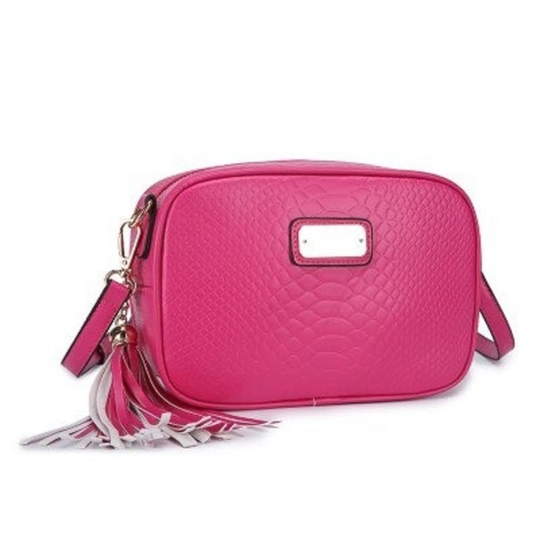Dames crossbody tas M1823 donkerroze