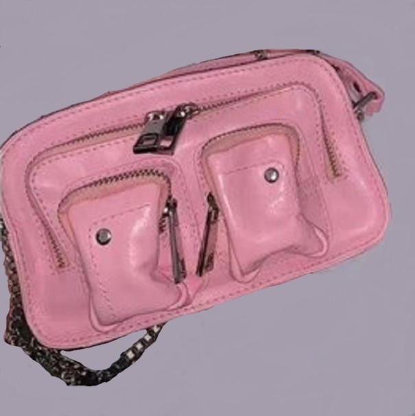 Dames crossbody tas M984 roze