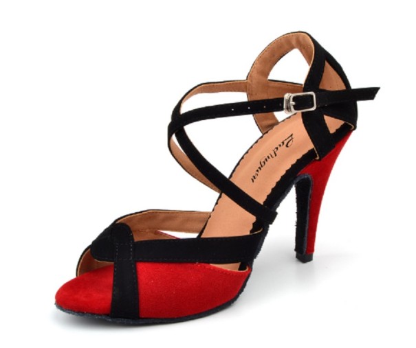 Dames dansschoenen Kenna rood 35 7,5 cm