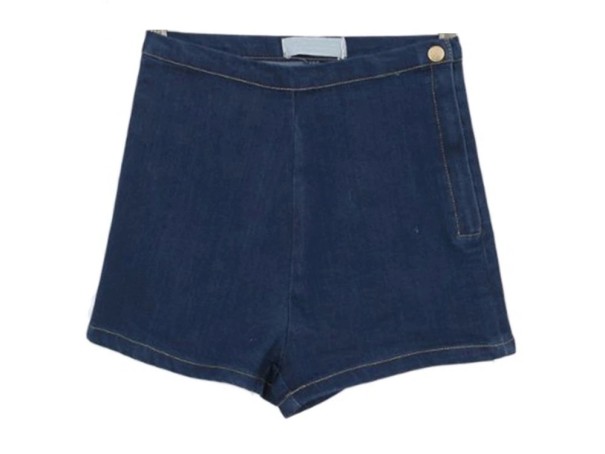 Dames denim shorts Cecelia donkerblauw S