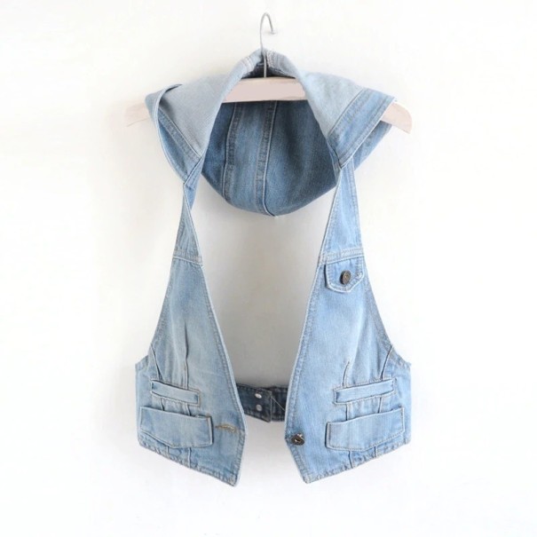 Dames denim vest P1875 L