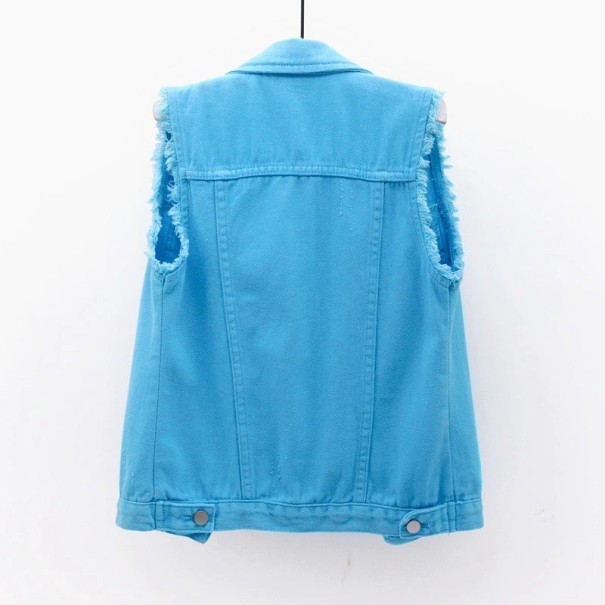 Dames denim vest