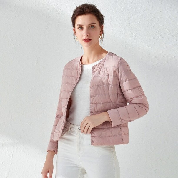 Dames donsjack P1342 roze M