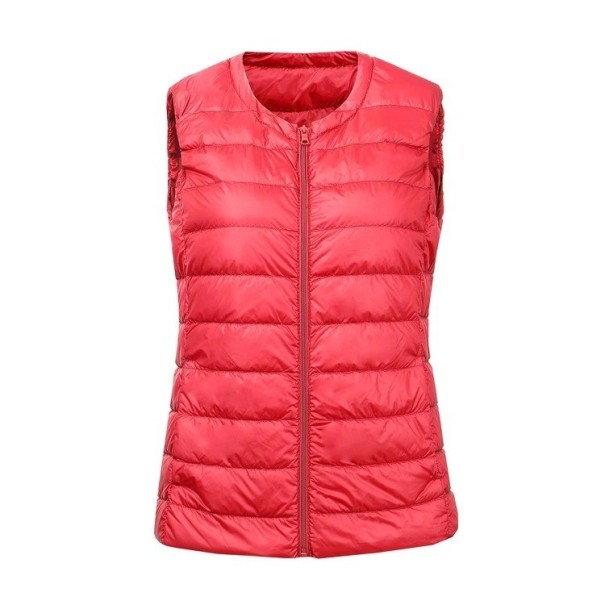Dames donsvest P1363 rood XS