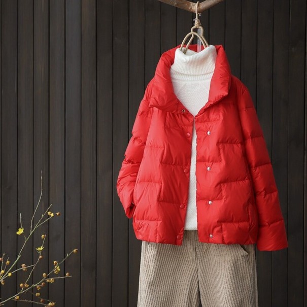 Dames donsvest P1546 rood S