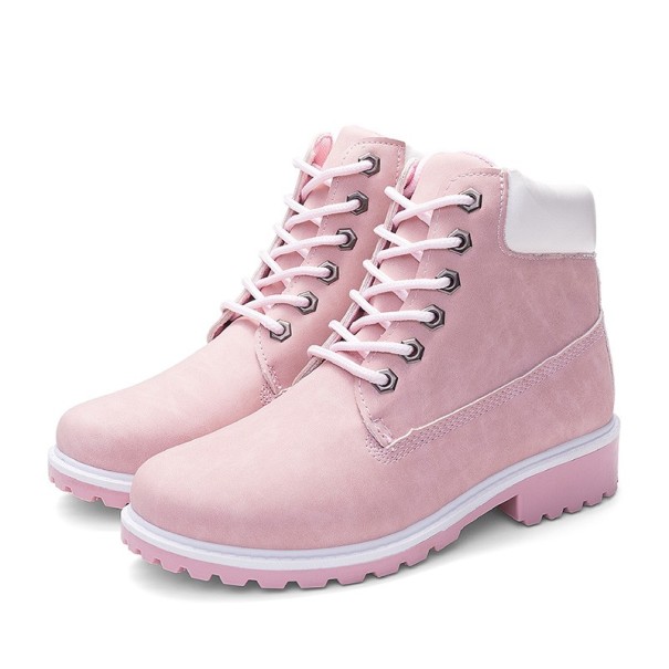 Dames enkellaarsjes, sneakers J3115 roze 37