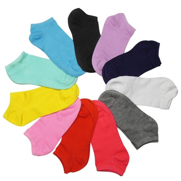 Dames enkelsokken - 7 paar multicolor