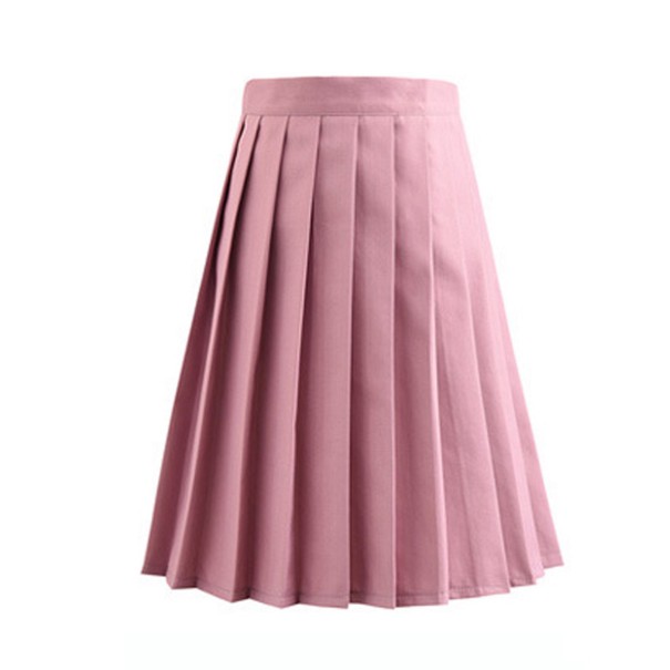 Dames geplooide rok G15 roze XS
