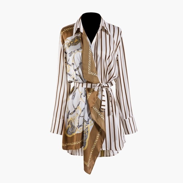 Dames gestreepte blouse Victoria M