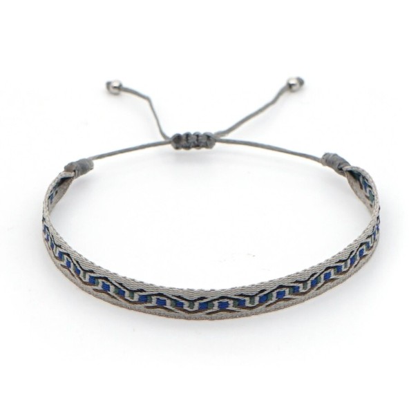 Dames gevlochten armband H281 2