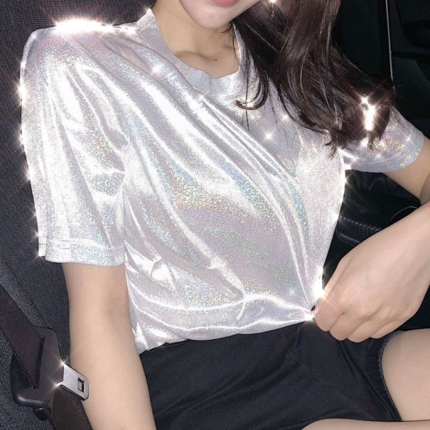 Dames glitter t-shirt